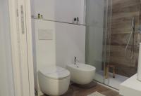 Łazienka w obiekcie Al Sagraeto White apartment