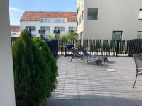 Balkón nebo terasa v ubytování Apartmány Speicher