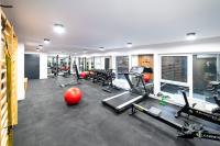 Posilňovňa alebo fitness centrum v ubytovaní Apartamenty Przy IV Śluzie - LUX 50m2