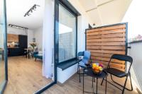 Plán poschodí v ubytovaní Apartamenty Przy IV Śluzie - LUX 50m2