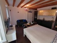 Posteľ alebo postele v izbe v ubytovaní Glamour apartment sea view