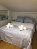 Łóżko lub łóżka w pokoju w obiekcie Blue Ocean Los Cristianos