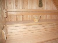 Půdorys ubytování Wooden house with sauna in Küstelberg