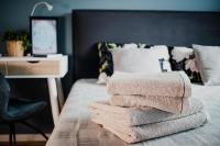 Posteľ alebo postele v izbe v ubytovaní Urban Space Apartament 86 - Free parking