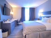 Auberge de la Gareにあるベッド
