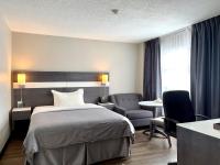 Auberge de la Gareにあるベッド