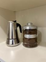 Coffee and tea making facilities at Torino Reale