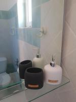 A bathroom at Casa del mar