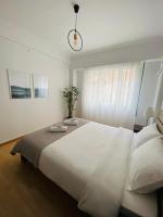 Postel nebo postele na pokoji v ubytování Lovely apartment in the heart of Athens