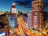 Výhľad na mesto Madrid alebo výhľad na mesto priamo z apartmánu