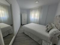 Posteľ alebo postele v izbe v ubytovaní Apartamentos “Mar de Coral” Aguadulce