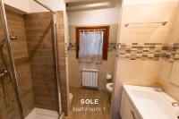 A bathroom at Sole & Luna apartments
