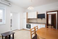 Kuchyň nebo kuchyňský kout v ubytování Apartments Jakoplić
