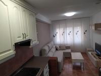 TV a/nebo společenská místnost v ubytování Apartamento céntrico con piscina