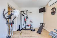 Posilňovňa alebo fitness centrum v ubytovaní Villa Rhapsody