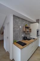 Kuchyň nebo kuchyňský kout v ubytování Studio apartmani Bethel