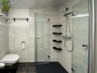 Koupelna v ubytování StayCozy Bike&Ski Apartments, barrierefrei, free WIFI, Erdgeschoss