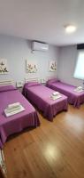 Posteľ alebo postele v izbe v ubytovaní Villa castelló salou