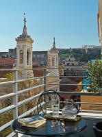 Balkón alebo terasa v ubytovaní Athens City View Urban Suites