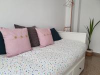 Posteľ alebo postele v izbe v ubytovaní Apartamento Centro Peña de los Enamorados