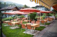 Vonkajšia záhrada v ubytovaní Hotel Platzl