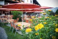 Vonkajšia záhrada v ubytovaní Hotel Platzl
