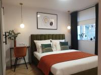 Postel nebo postele na pokoji v ubytování Apartament Na Krzywym Kole