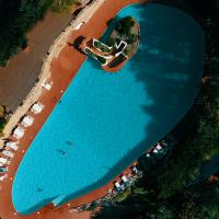 Bazén v ubytovaní Il Belvedere - Cannelle beach Argentario - Tuscany alebo v jeho blízkosti