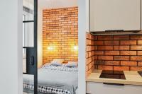Posteľ alebo postele v izbe v ubytovaní Angielska Grobla Apartment by PIROKO