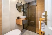 Koupelna v ubytování Apartment Drazice