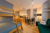 Posteľ alebo postele v izbe v ubytovaní Apartament Szymanówka Karpacz