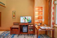 an office with a desk and a computer on a table at Park Plaza Beijing Wangfujing in Beijing