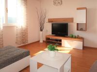 Televízia a/alebo spoločenská miestnosť v ubytovaní Apartment Katarina-1 by Interhome