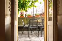Patio lub wspólna przestrzeń na świeżym powietrzu w obiekcie VECCHIO BORGO