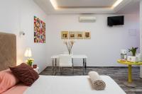 Posteľ alebo postele v izbe v ubytovaní Apartments Subrenum