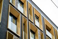 Budova, v ktorej sa apartmánový hotel nachádza
