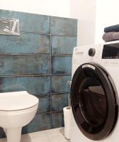 Kúpeľňa v ubytovaní Aura Apartament