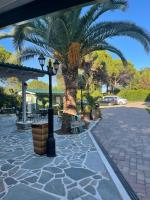 Zahrada ubytování Diaporos Hotel