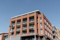 Het gebouw waarin het appartement zich bevindt