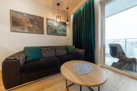 Część wypoczynkowa w obiekcie Apartament Luxury Two-bedroom
