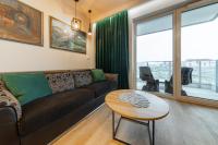 Część wypoczynkowa w obiekcie Apartament Luxury Two-bedroom