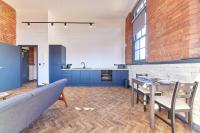 Kuchyň nebo kuchyňský kout v ubytování No 3 at Simpson Street Apartments Sunderland