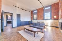 Posezení v ubytování No 3 at Simpson Street Apartments Sunderland