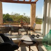 Balkón nebo terasa v ubytování Ferienhaus Rovinj mit Pool