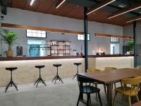 Reštaurácia alebo iné gastronomické zariadenie v ubytovaní Residence Hotel Moderno