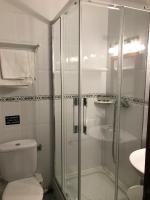 Kúpeľňa v ubytovaní Hostal La Mexicana
