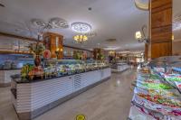 a grocery store with a buffet of food at Lake River Side Hotel Spa in Side