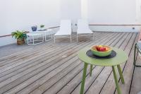 Plán poschodí v ubytovaní Precioso Ático de diseño, gran Terraza de 35 m2 y de 16 m2 y Garaje en pleno Centro