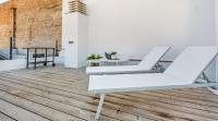 Plán poschodí v ubytovaní Precioso Ático de diseño, gran Terraza de 35 m2 y de 16 m2 y Garaje en pleno Centro
