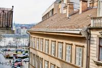 A general view of Budapest or a view of the city taken from Az apartmant